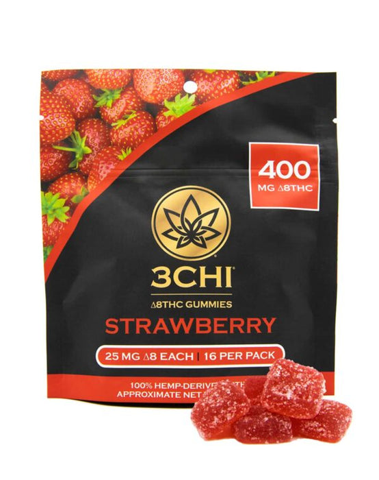 3Chi Delta-8 Strawberry Gummies