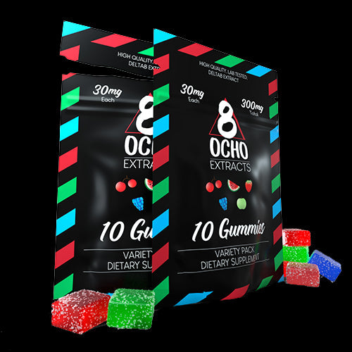 Ocho Extracts Delta 8 Gummies Variety Pack